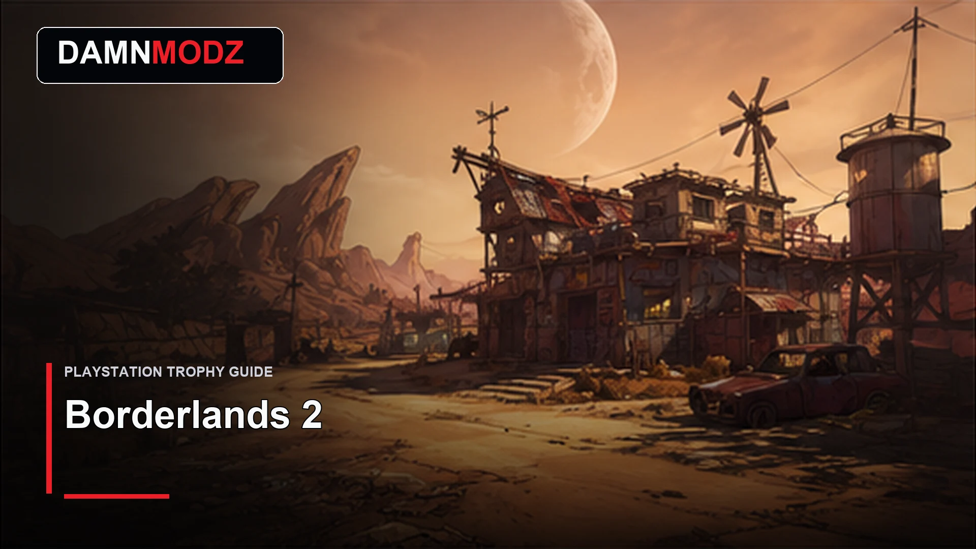 Borderlands 2 PlayStation trophy guide thumbnail by DamnModz