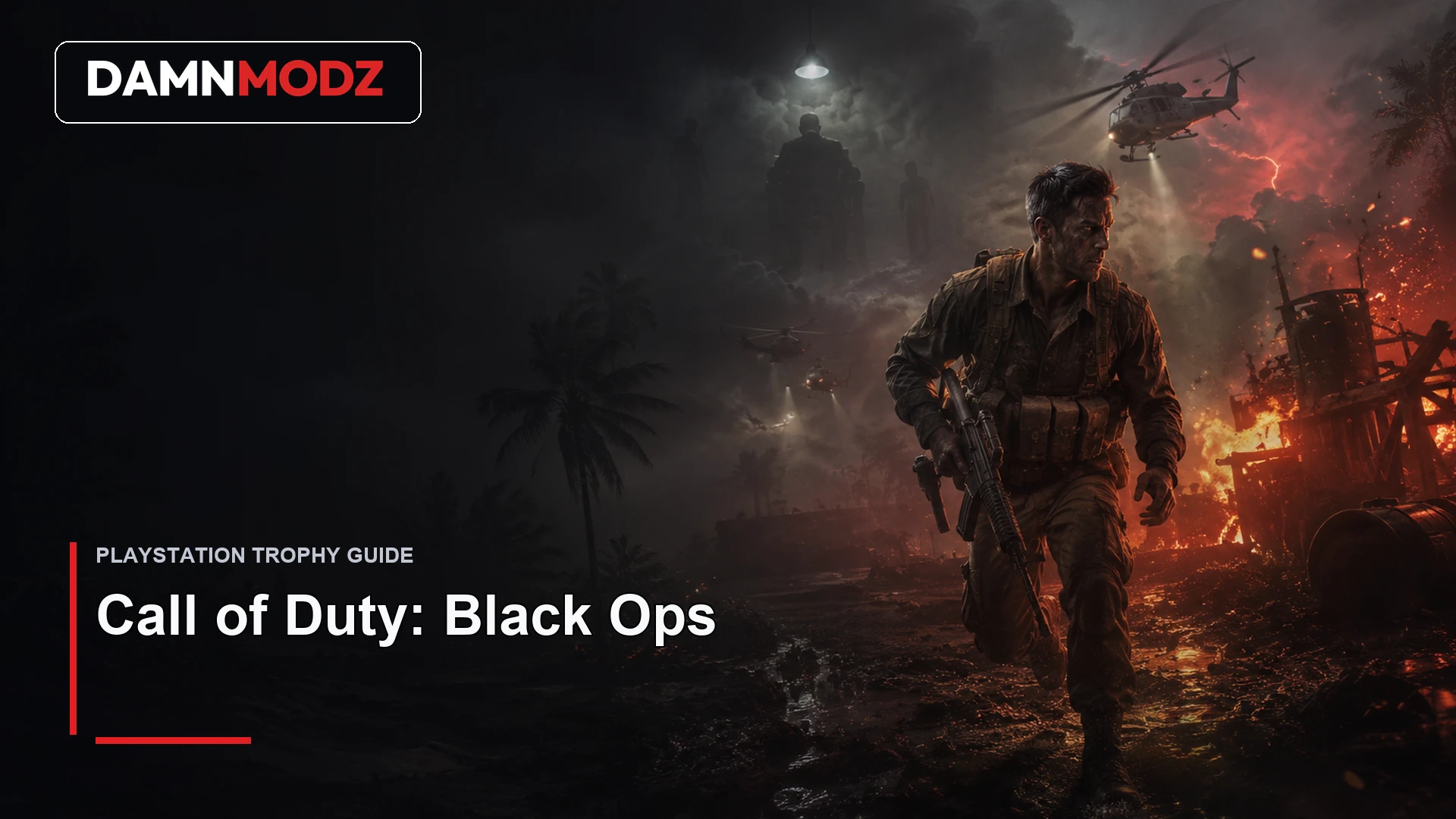 Call of Duty: Black Ops PlayStation trophy guide thumbnail by DamnModz