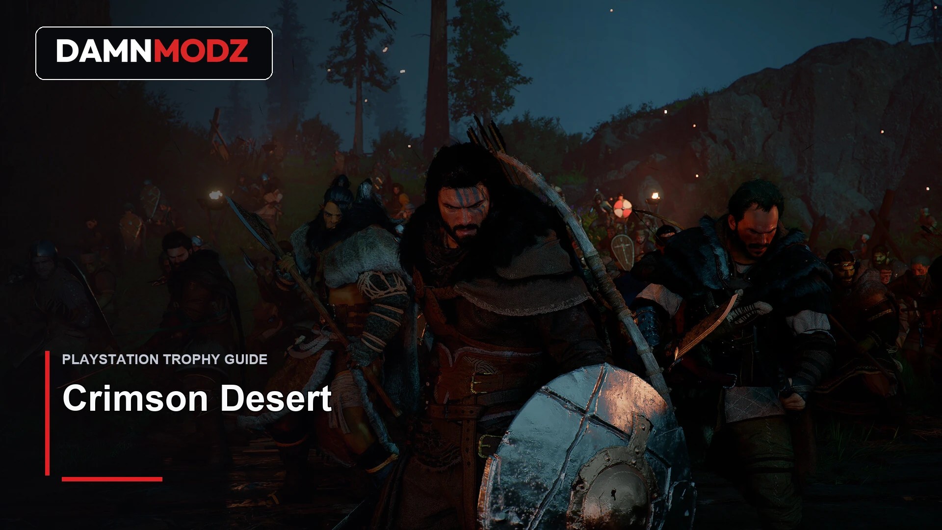 Crimson Desert PlayStation trophy guide thumbnail by DamnModz
