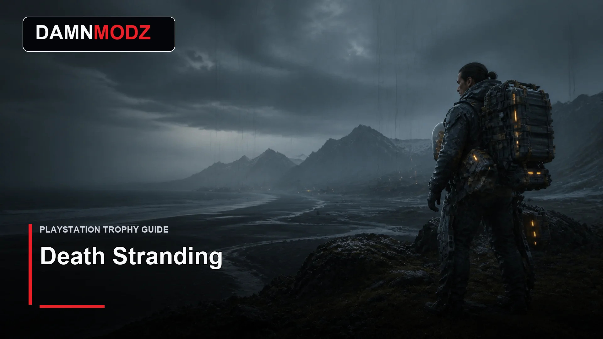 Death Stranding PlayStation trophy guide thumbnail by DamnModz