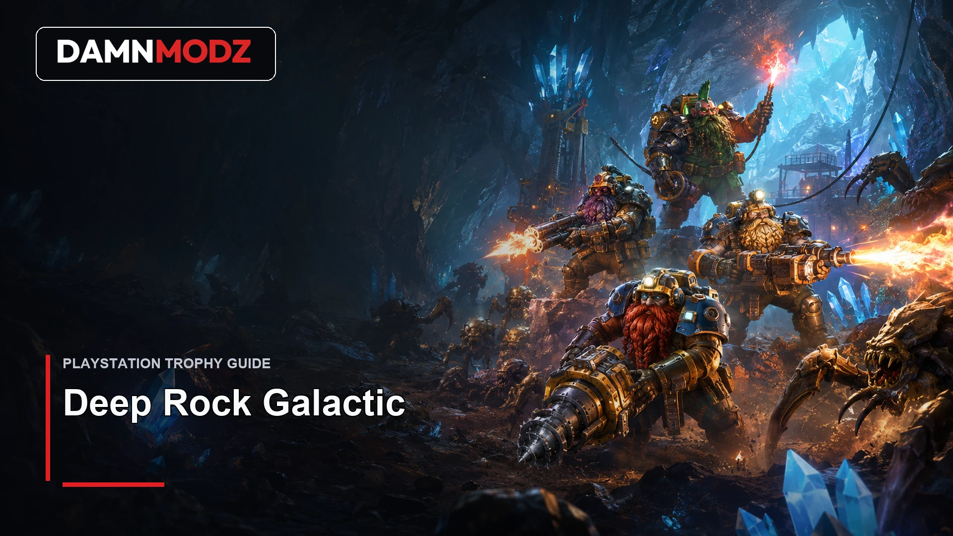 Deep Rock Galactic PlayStation trophy guide thumbnail by DamnModz