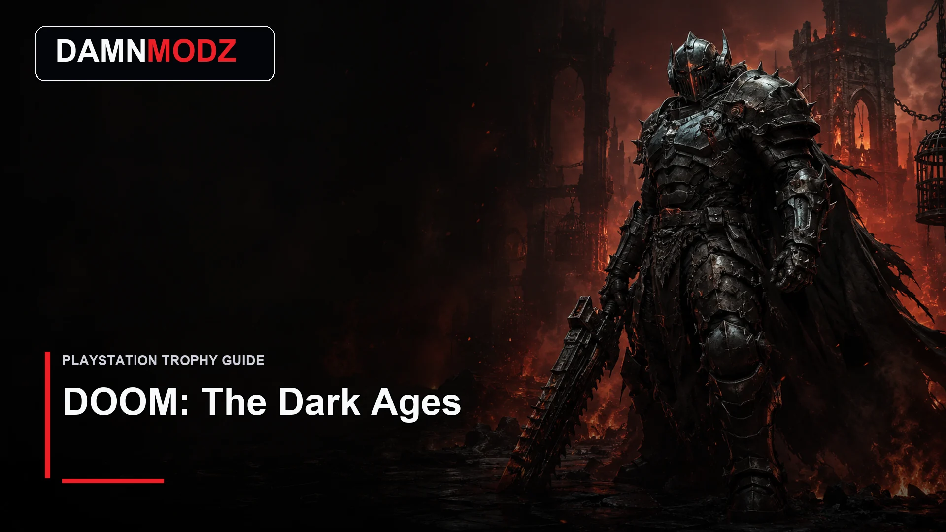 DOOM: The Dark Ages PlayStation trophy guide thumbnail by DamnModz