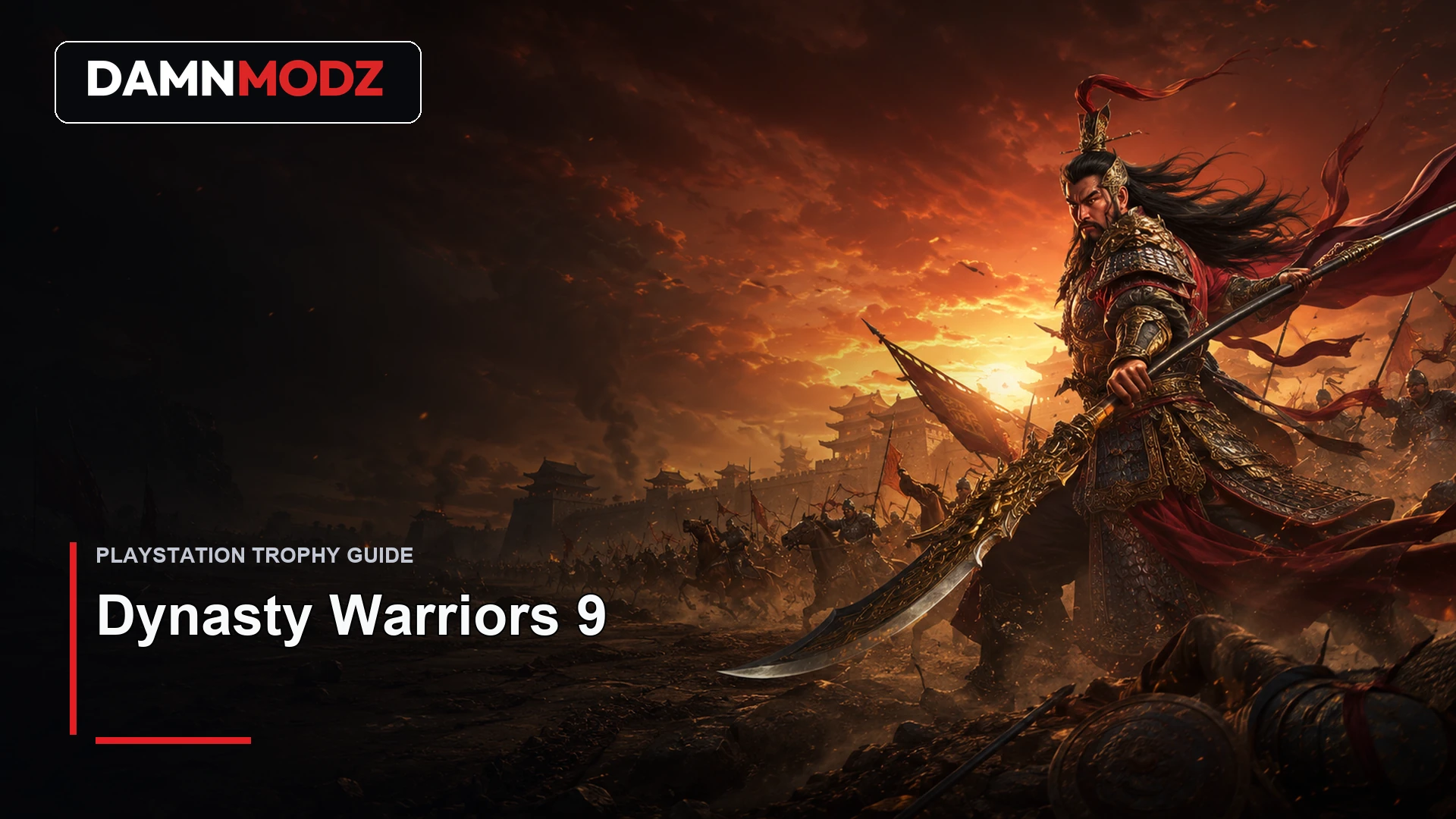 Dynasty Warriors 9 PlayStation trophy guide thumbnail by DamnModz