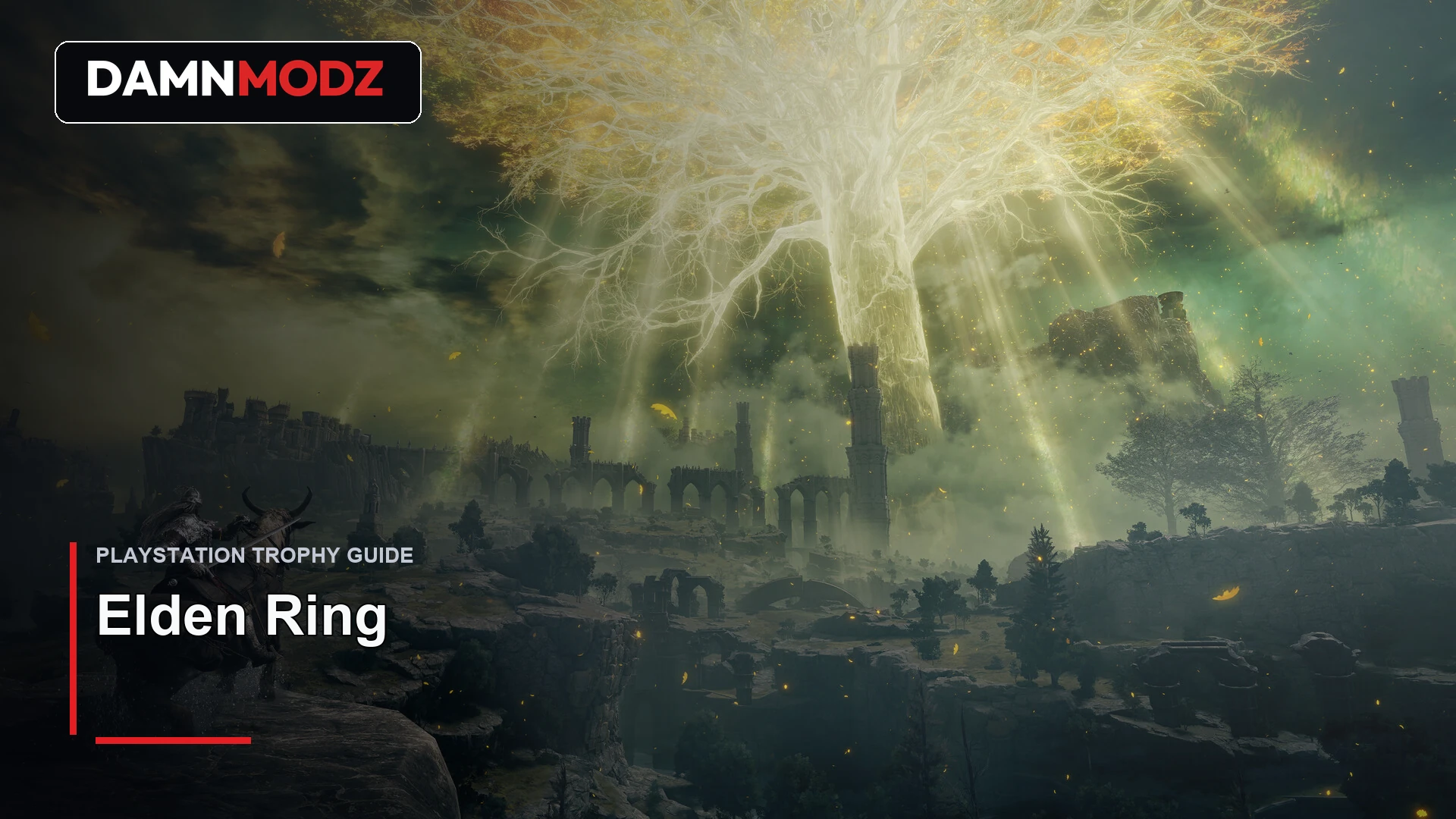 Elden Ring PlayStation trophy guide thumbnail by DamnModz
