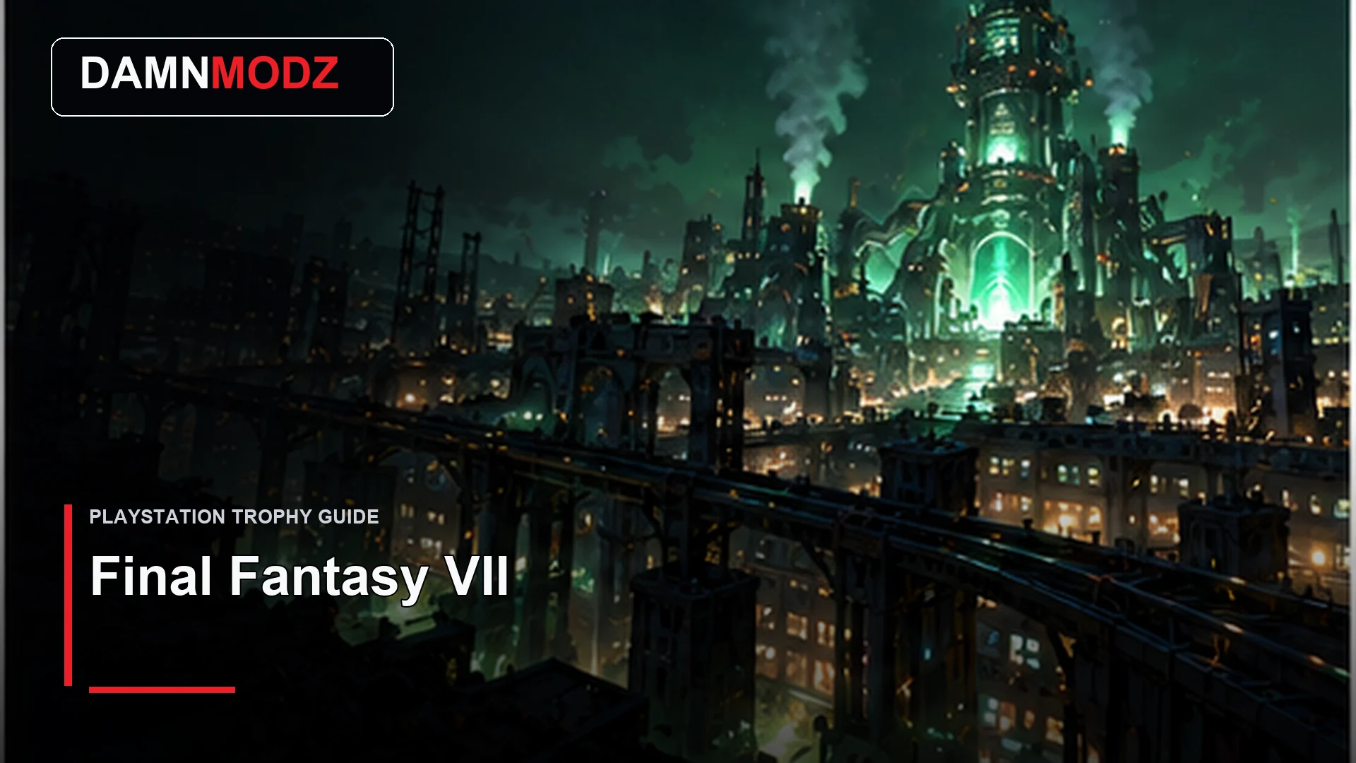 Final Fantasy VII PlayStation trophy guide thumbnail by DamnModz