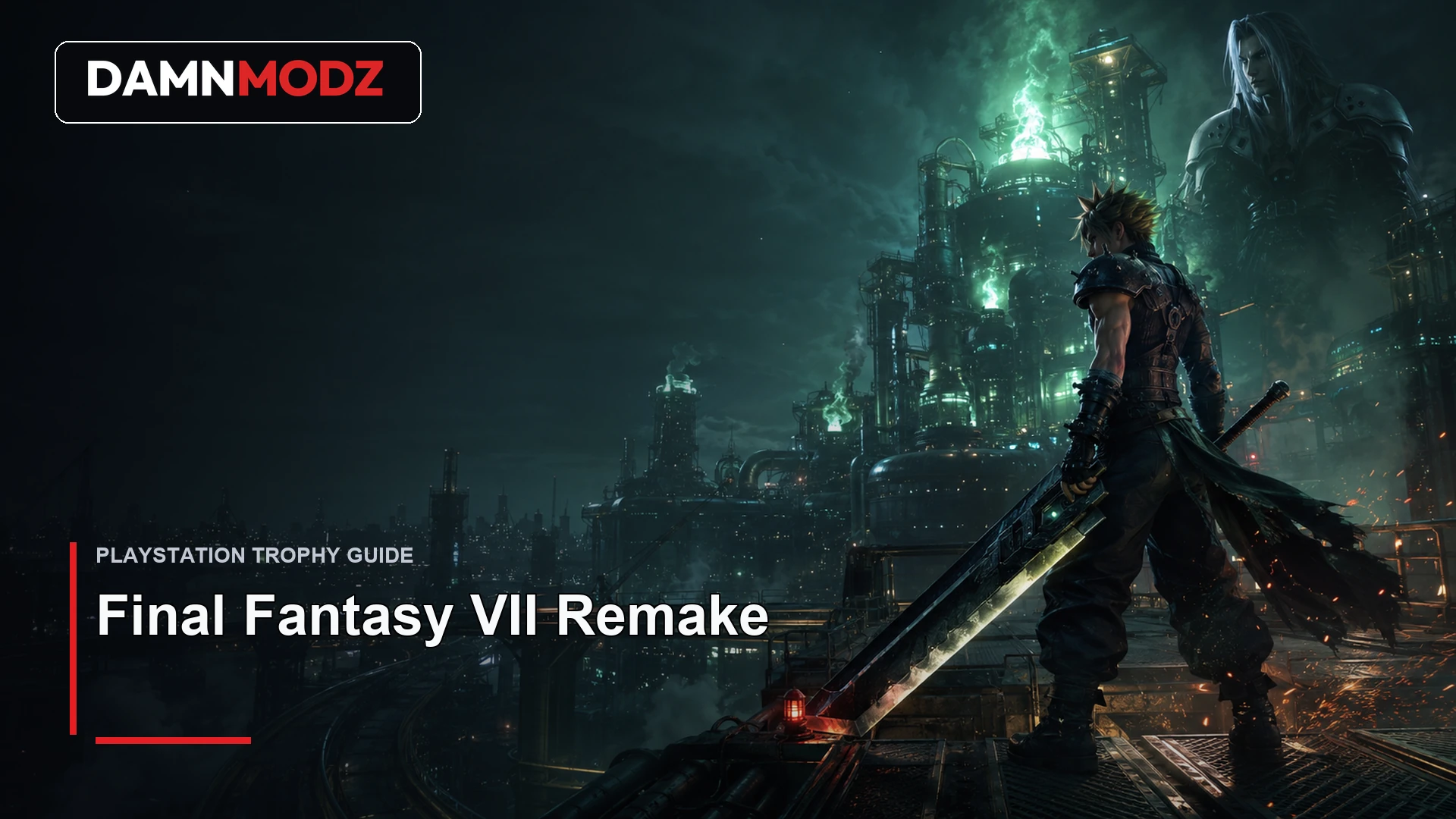Final Fantasy VII Remake PlayStation trophy guide thumbnail by DamnModz
