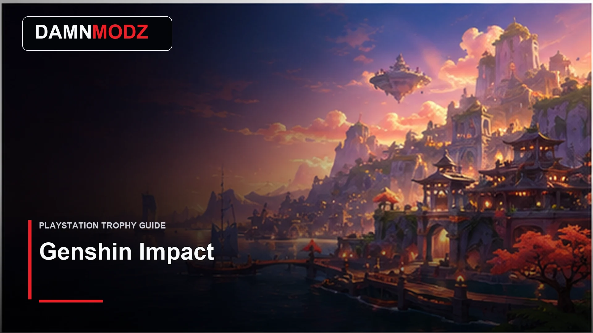 Genshin Impact PlayStation trophy guide thumbnail by DamnModz