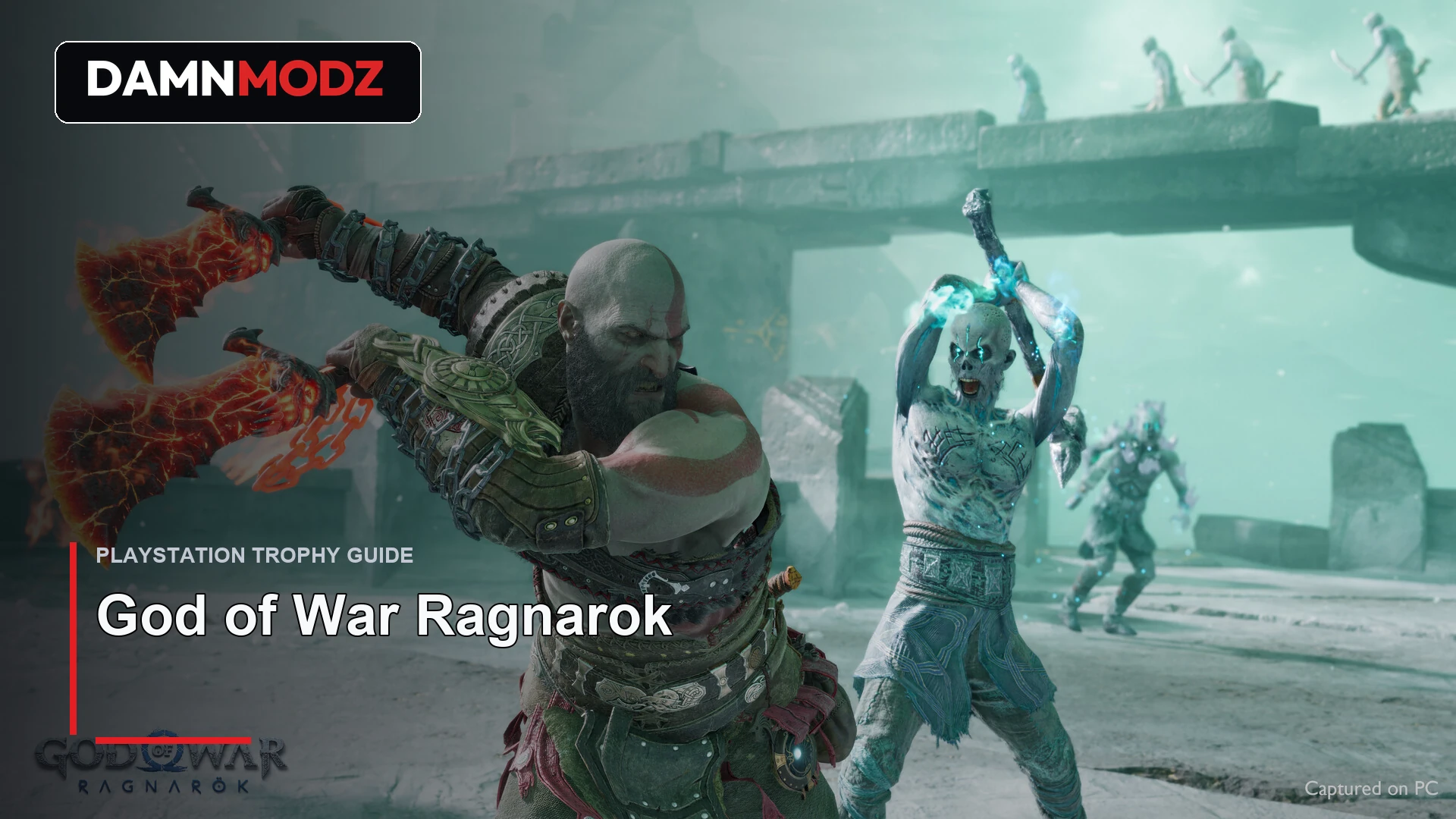 God of War Ragnarok PlayStation trophy guide thumbnail by DamnModz