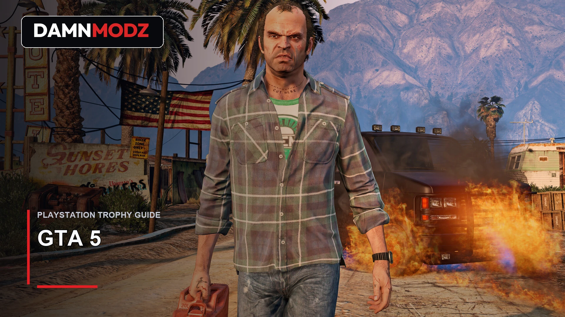 GTA 5 PlayStation trophy guide thumbnail by DamnModz