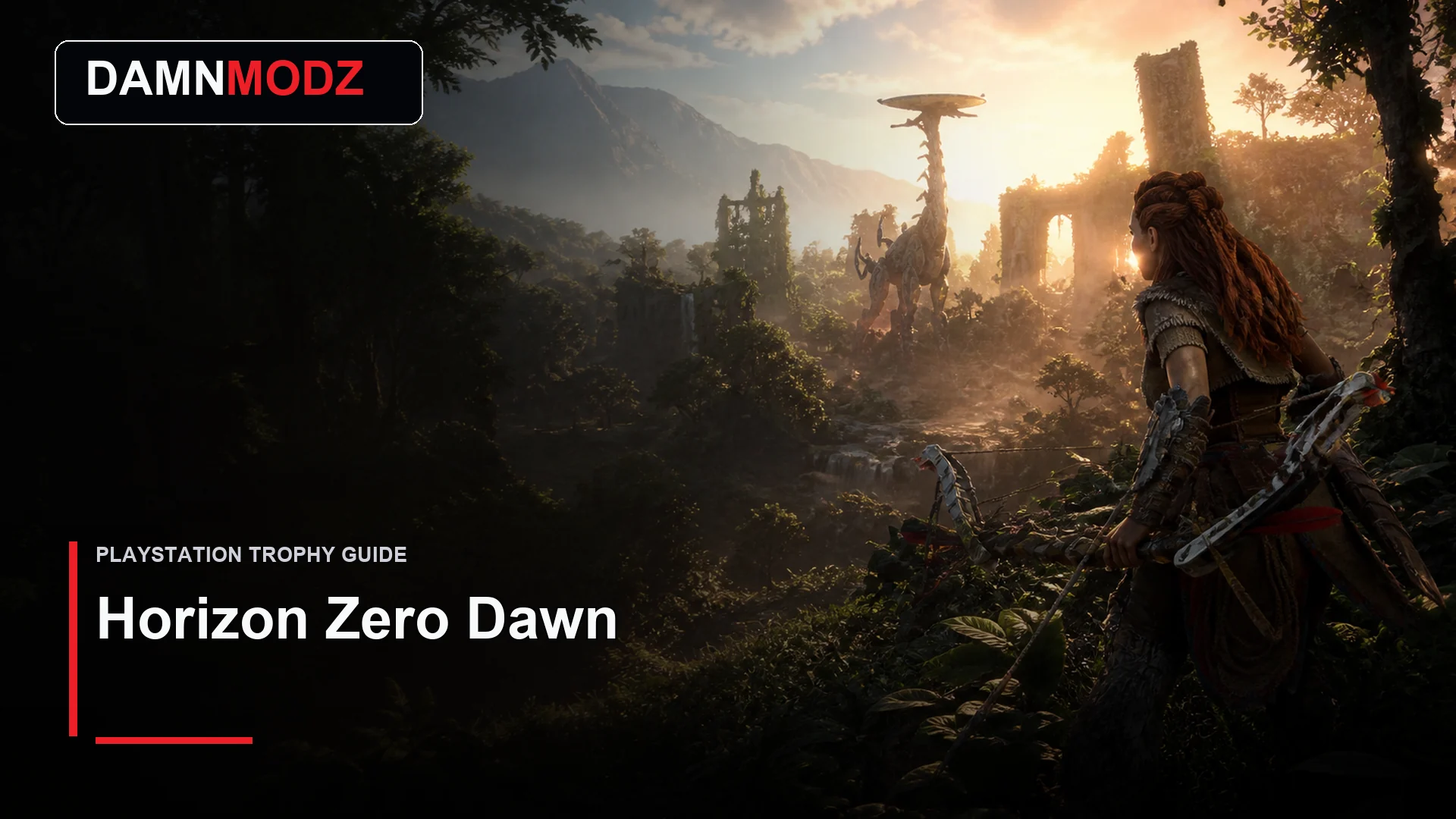 Horizon Zero Dawn PlayStation trophy guide thumbnail by DamnModz