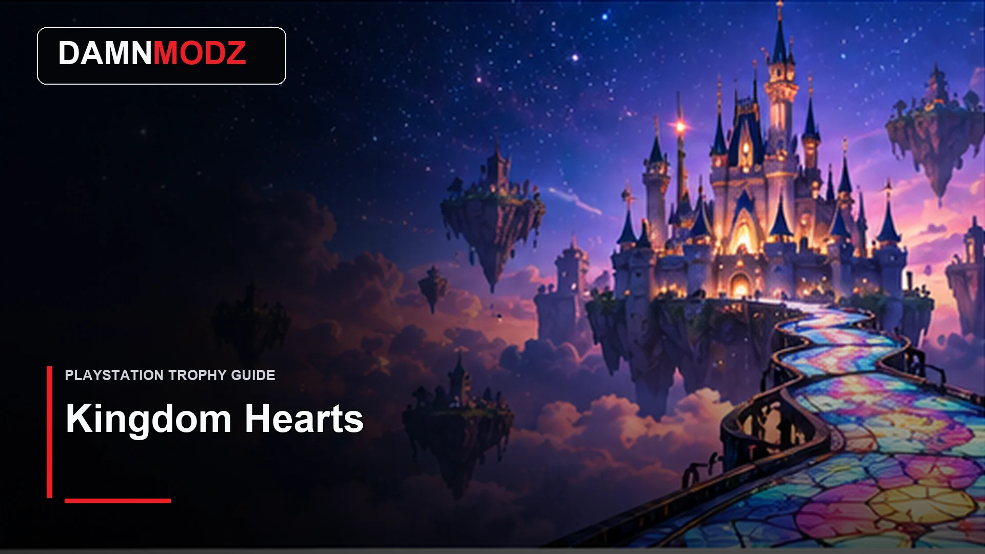 Kingdom Hearts PlayStation trophy guide thumbnail by DamnModz