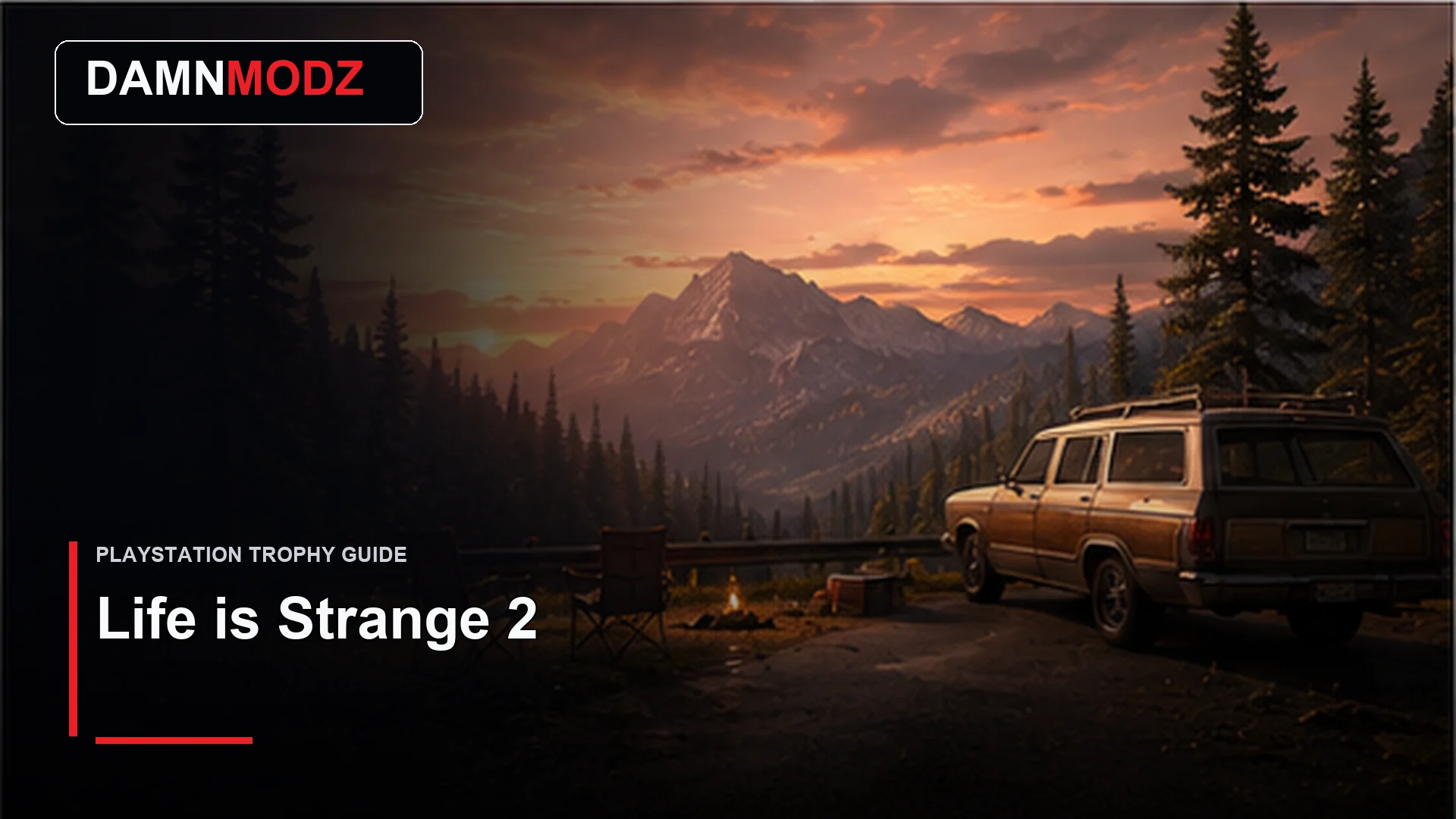 Life is Strange 2 PlayStation trophy guide thumbnail by DamnModz