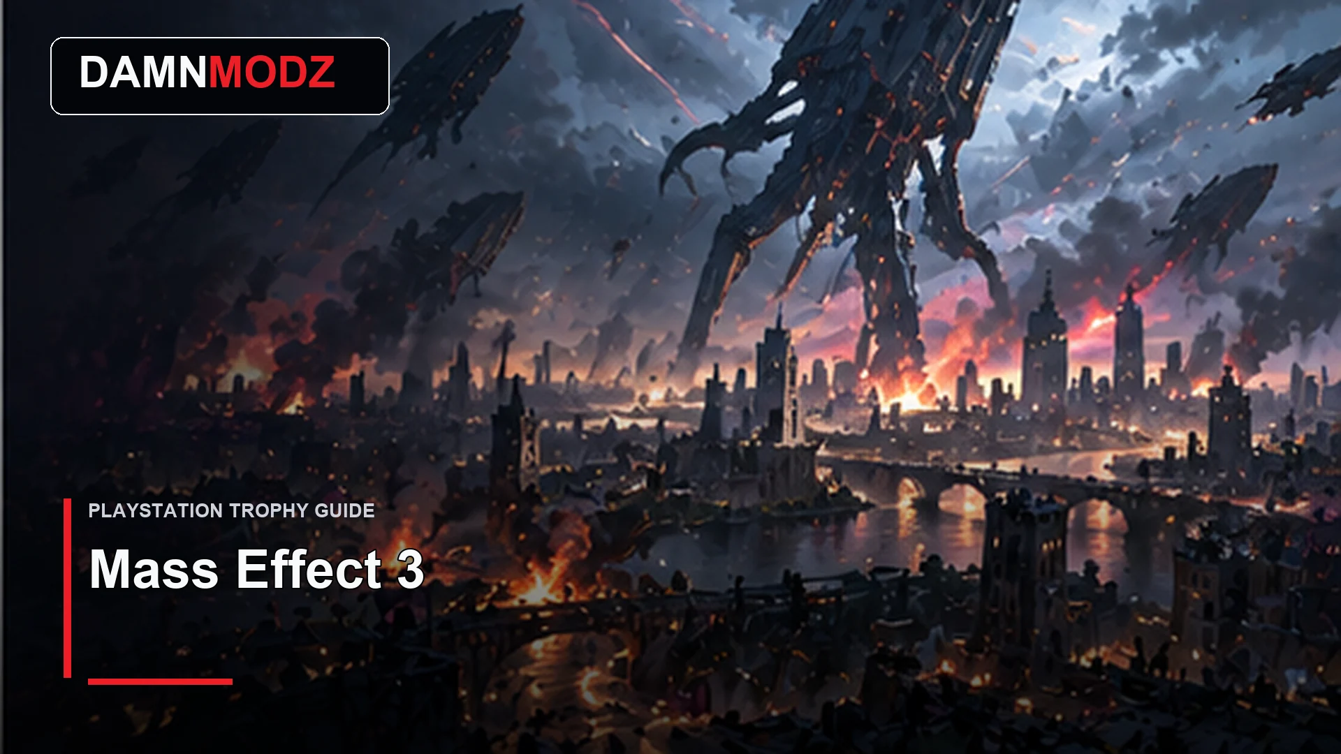 Mass Effect 3 PlayStation trophy guide thumbnail by DamnModz
