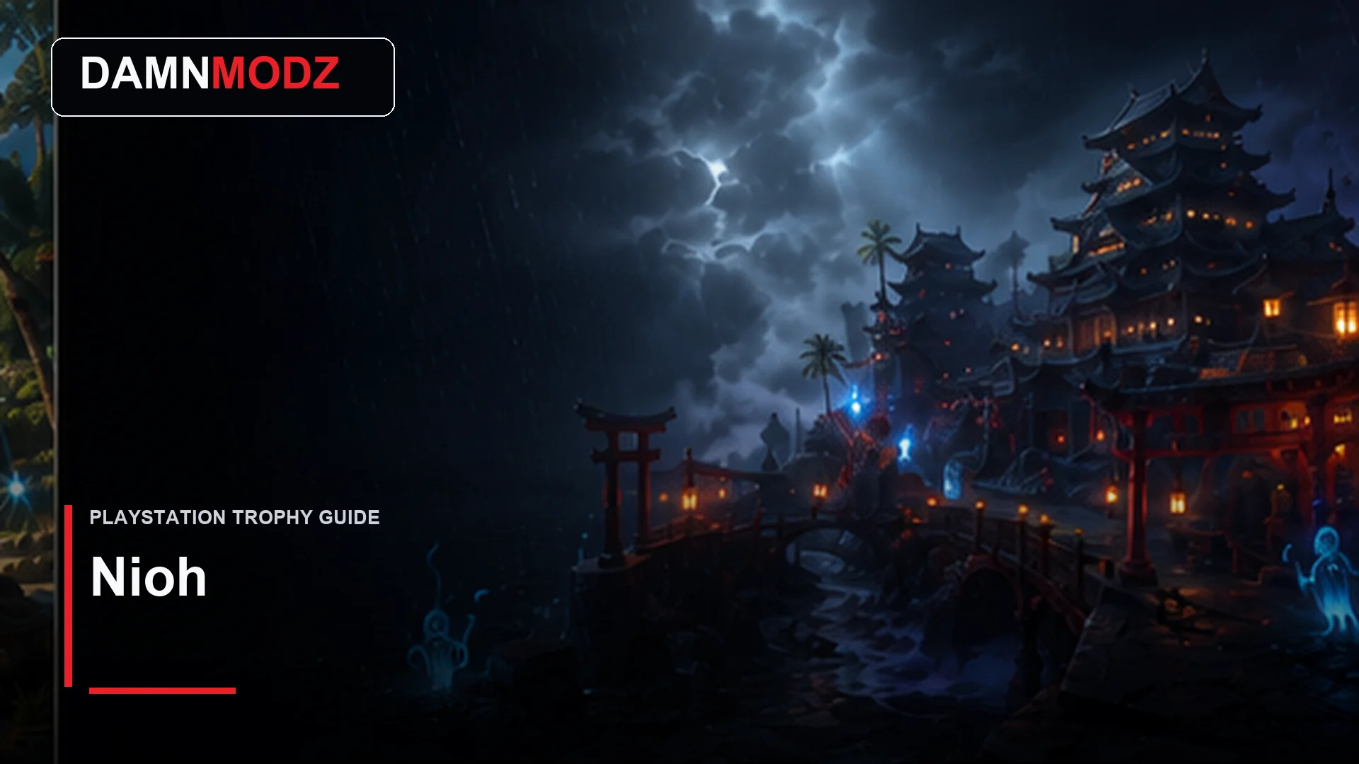 Nioh PlayStation trophy guide thumbnail by DamnModz
