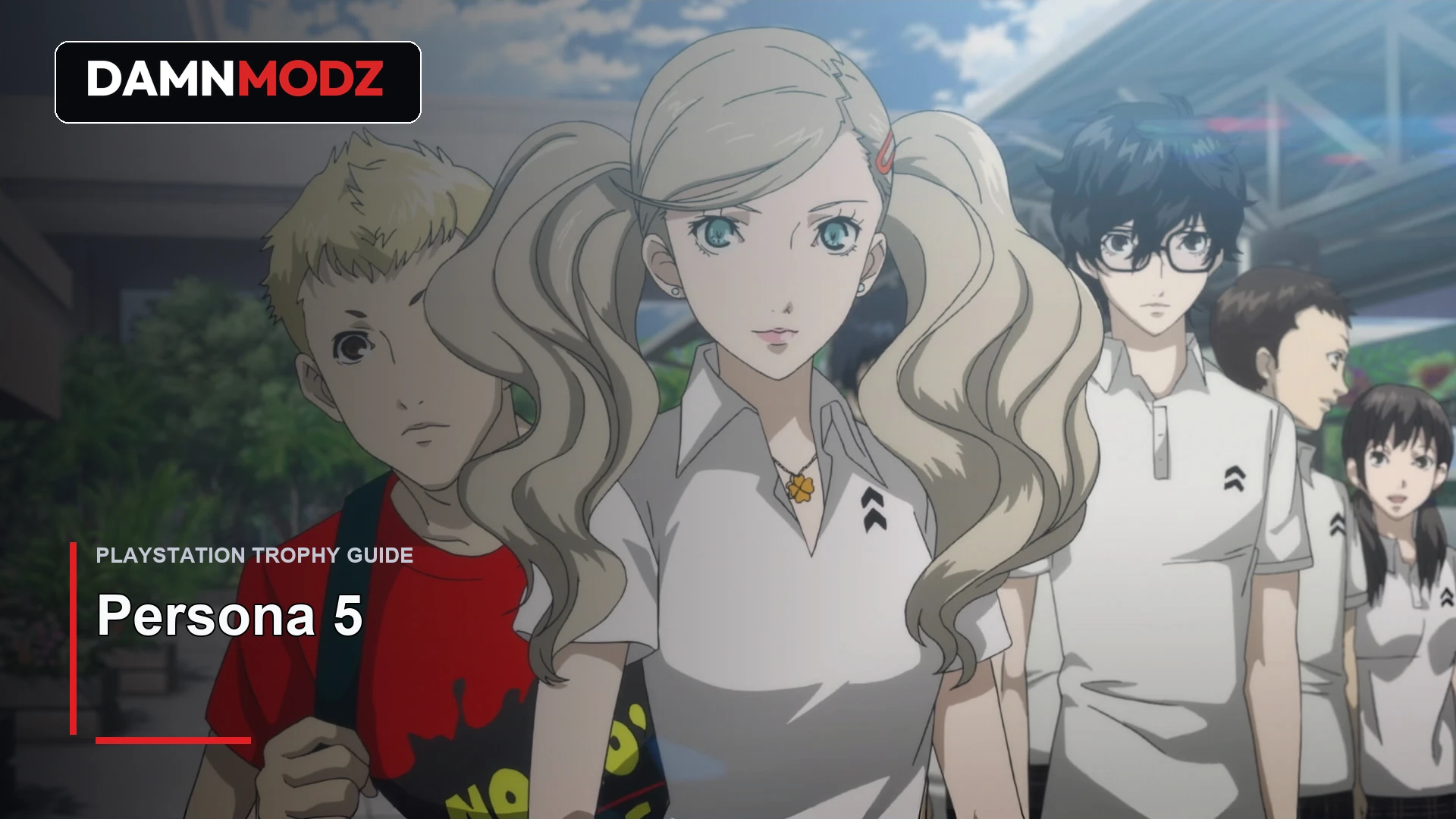Persona 5 PlayStation trophy guide thumbnail by DamnModz