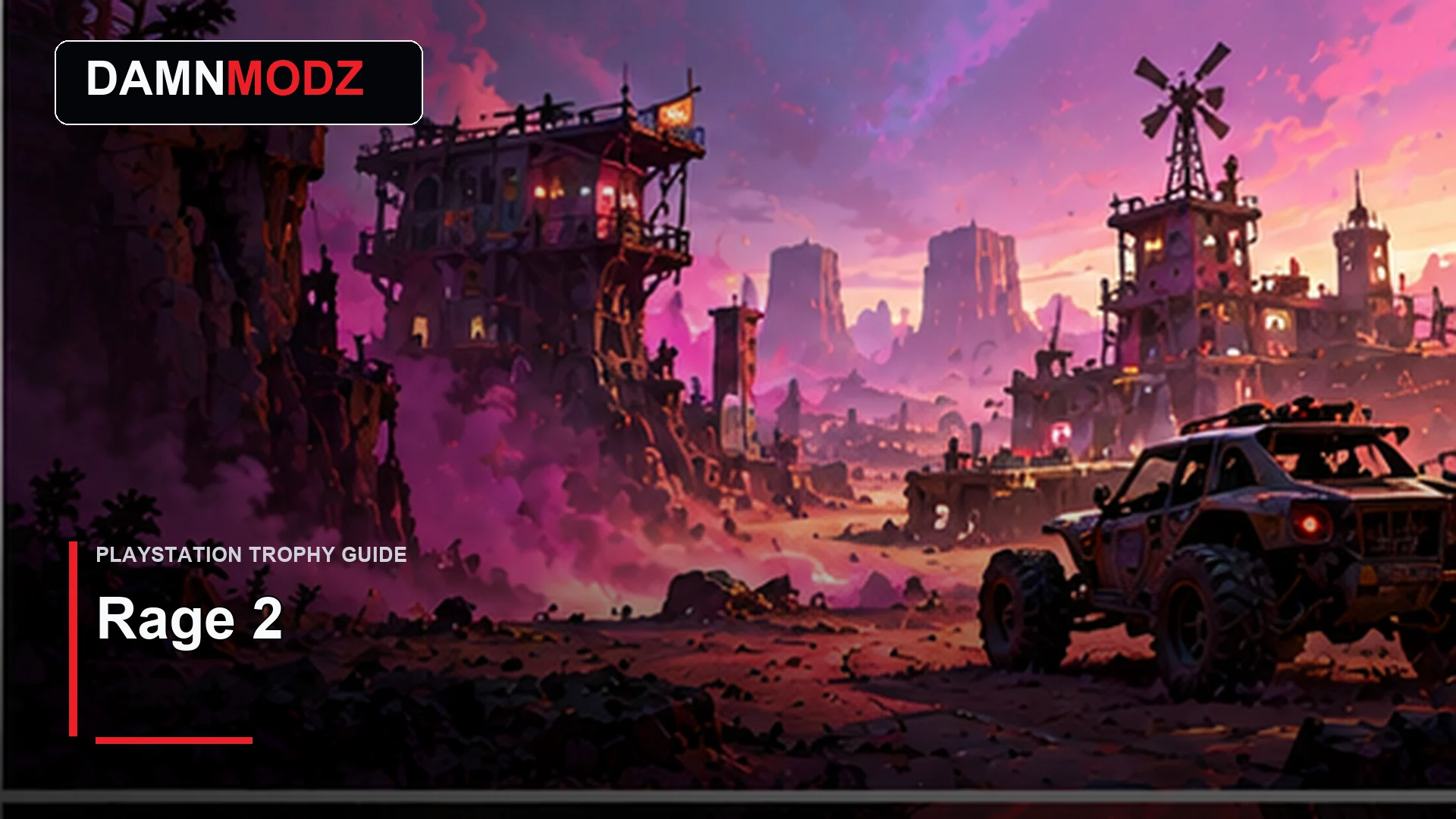 Rage 2 PlayStation trophy guide thumbnail by DamnModz