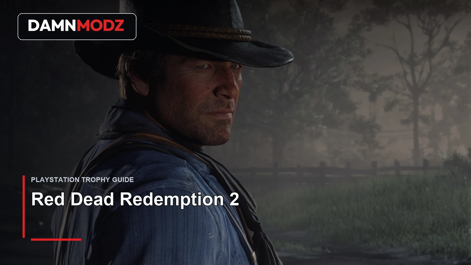 Red Dead Redemption 2 PlayStation trophy guide thumbnail by DamnModz