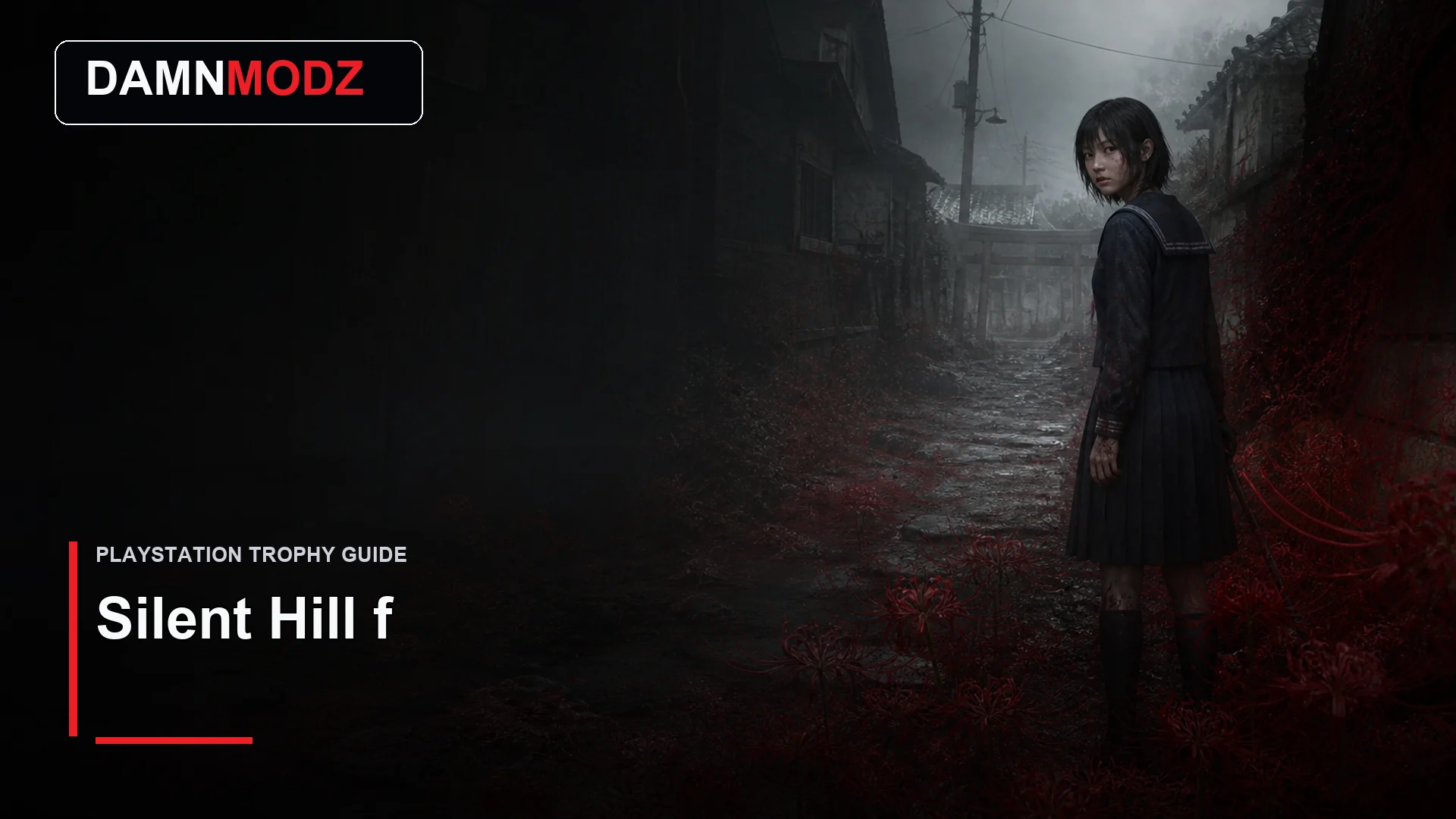 Silent Hill f PlayStation trophy guide thumbnail by DamnModz