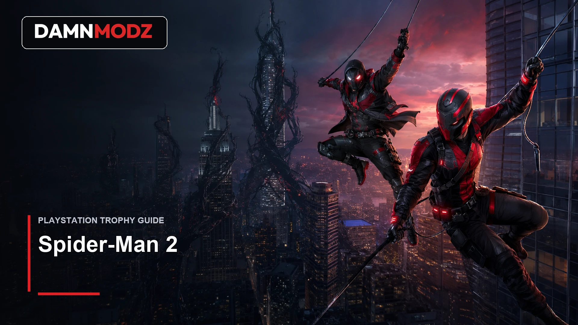 Marvel's Spider-Man 2 PlayStation trophy guide thumbnail by DamnModz