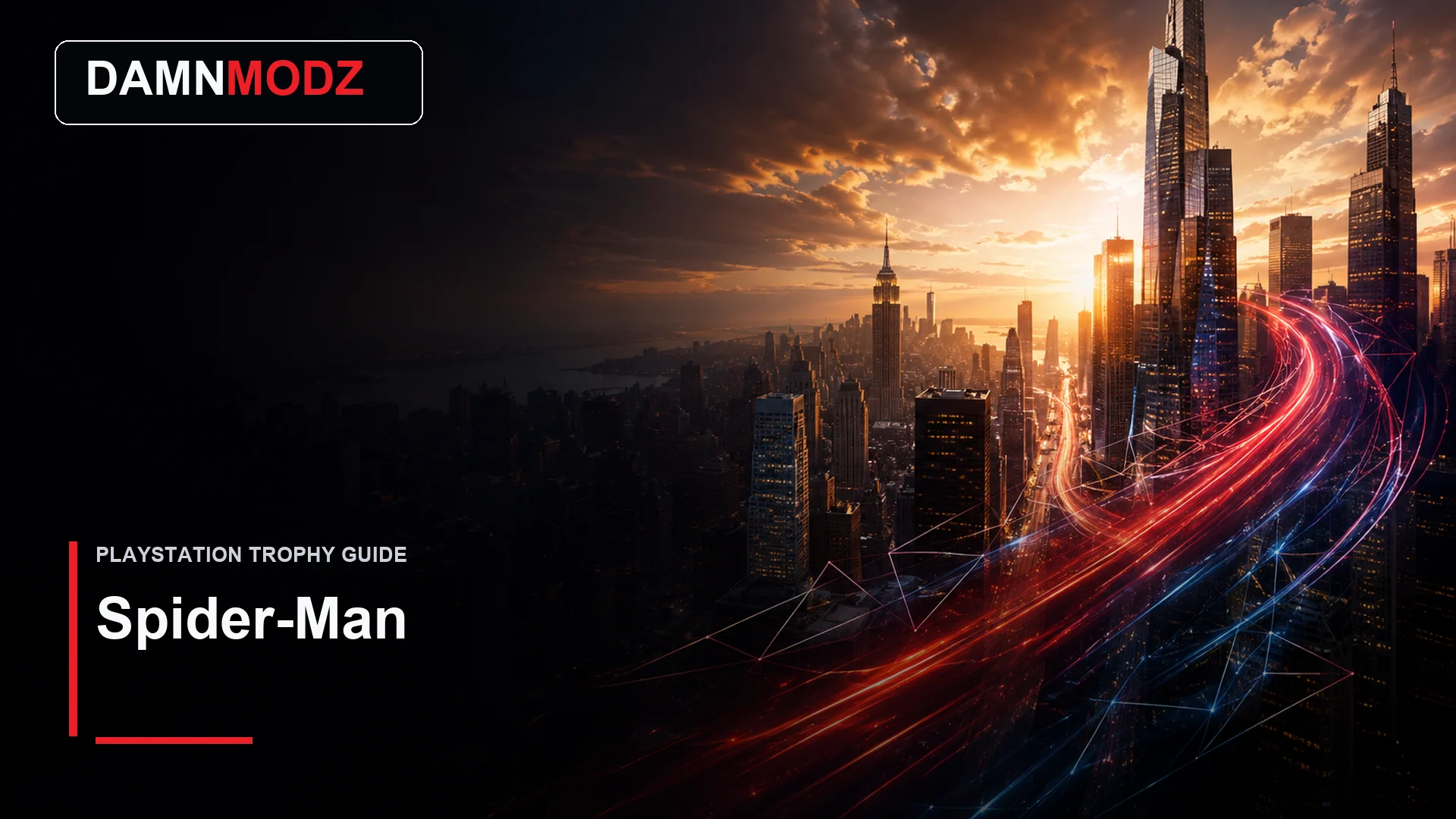 Spider-Man PlayStation trophy guide thumbnail by DamnModz
