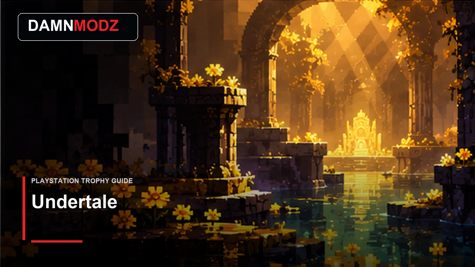 Undertale PlayStation trophy guide thumbnail by DamnModz