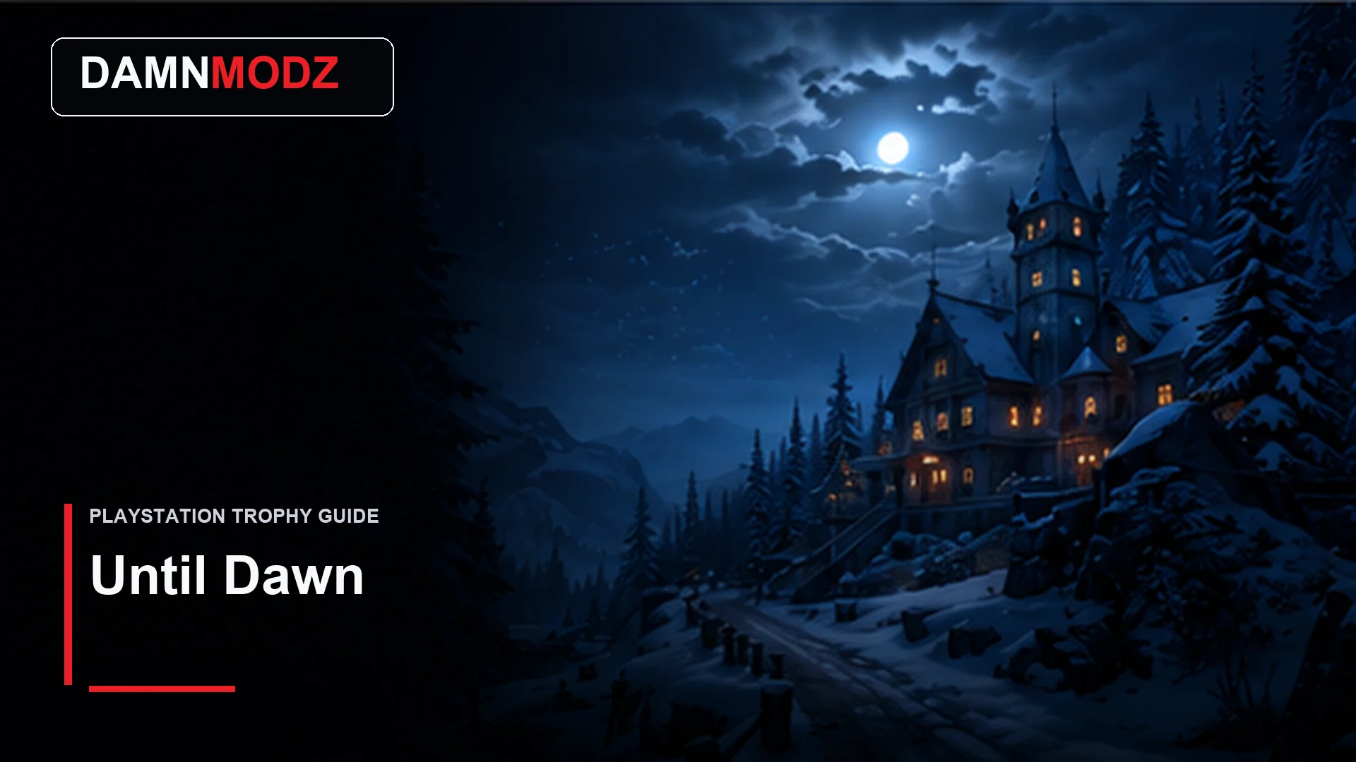 Until Dawn PlayStation trophy guide thumbnail by DamnModz