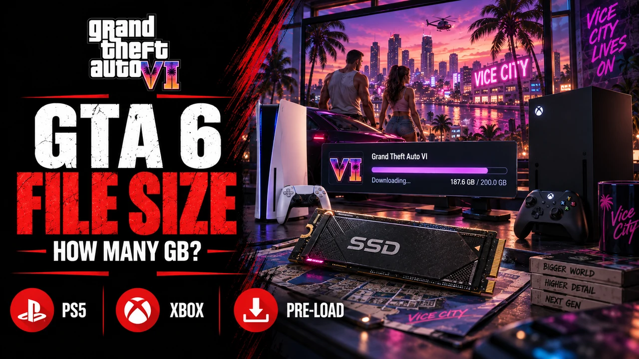 GTA 6 File Size featured guide image by DamnModz
