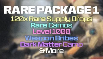 Buy BO3 Level 1000, Dark Matter, 120x Rare Supply Drops, Weapon Bribes & Rare Camos