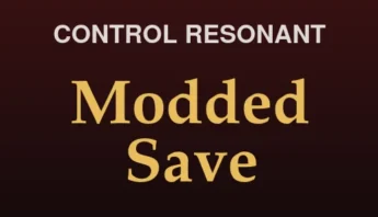 Control Resonant – Modded Starter Save
