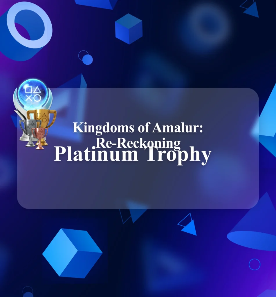 Buy Kingdoms of Amalur: Re-Reckoning Platinum Trophy