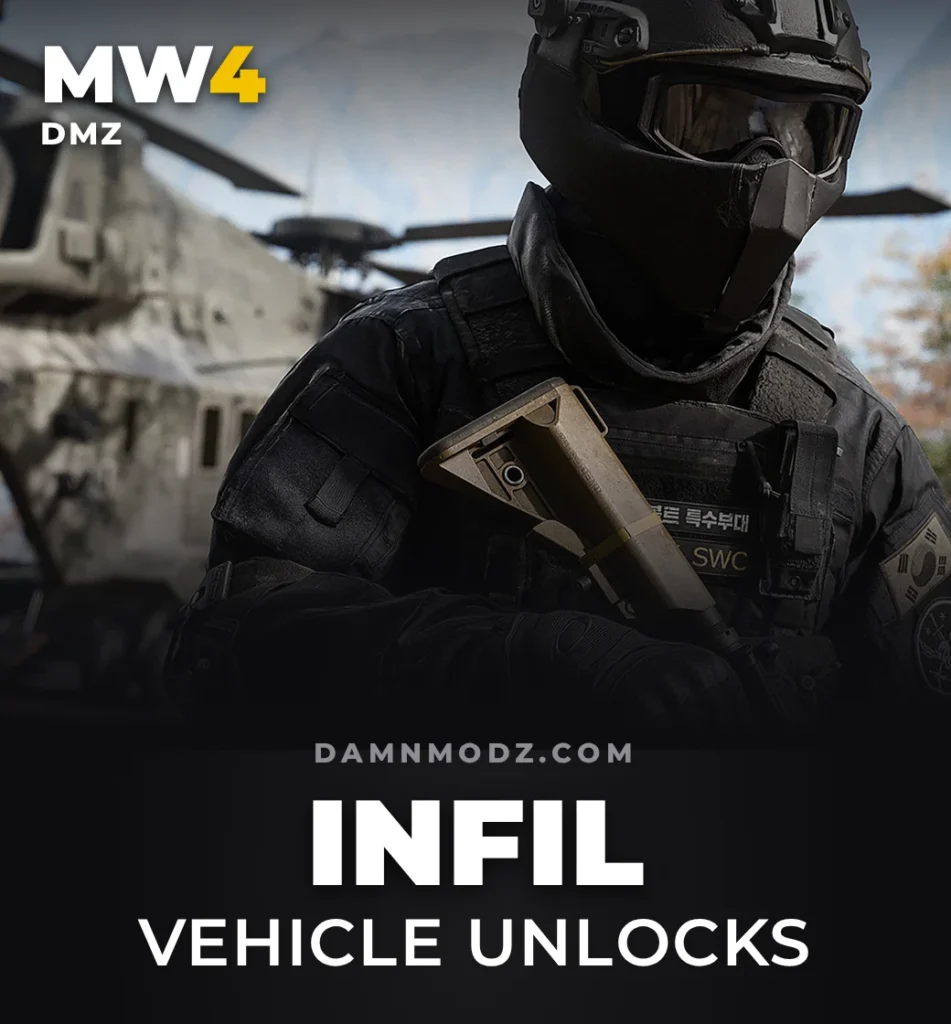 Buy MW4 DMZ Infil Vehicle Unlocks